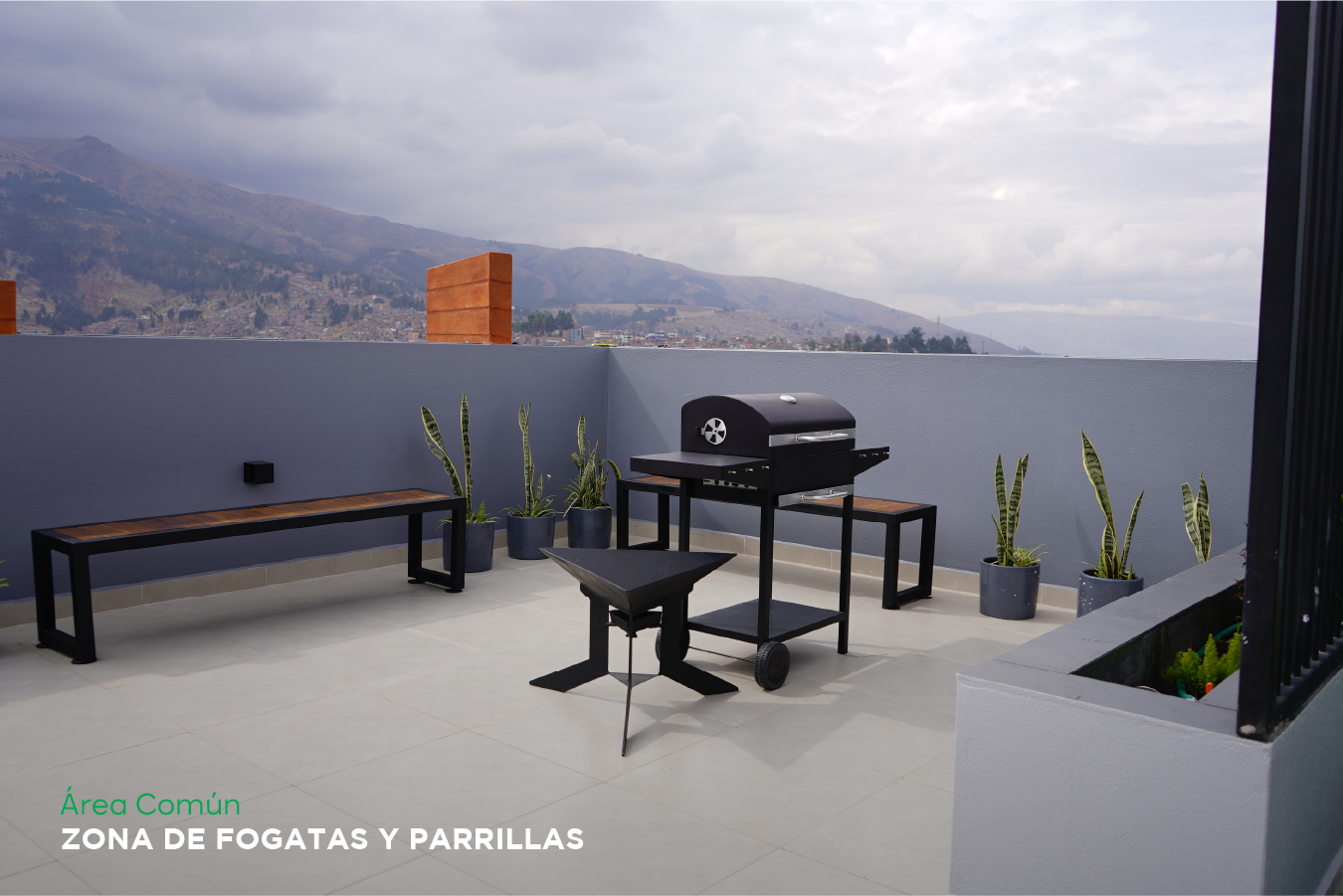 Zona de Parrillas de Distrito San Carlos