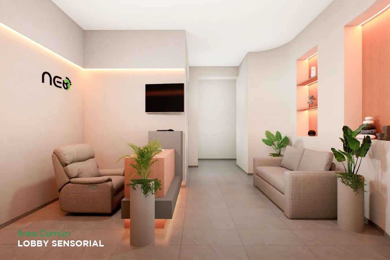Lobby de Distrito San Carlos